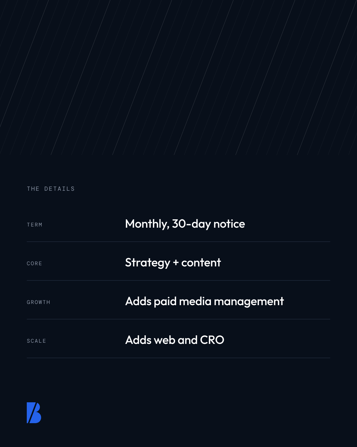 Growth Retainer