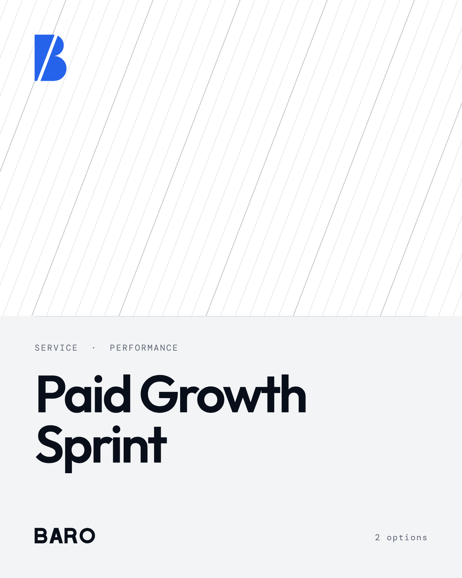 Paid Growth Sprint