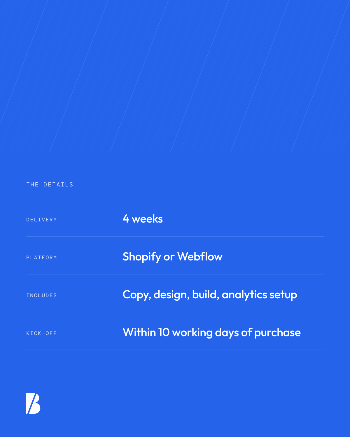 Website Sprint